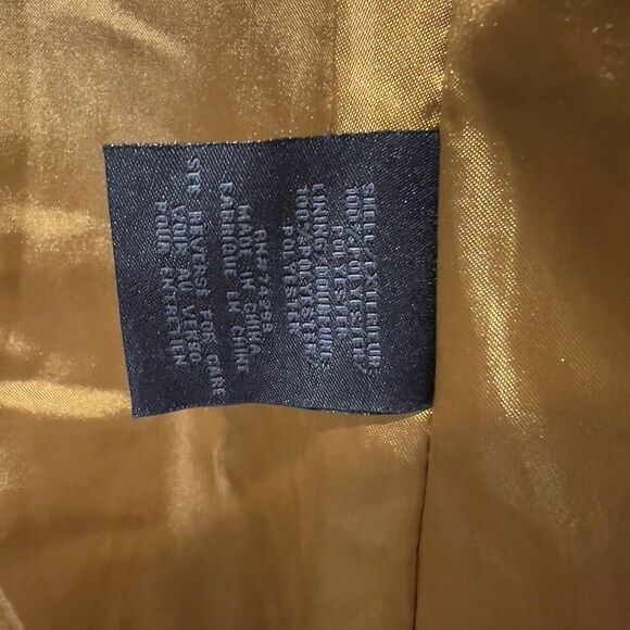 Steve Madden Women SZ S Rust Brown Double Breasted Faux Suede Trench Coat lined - Picture 5 of 12